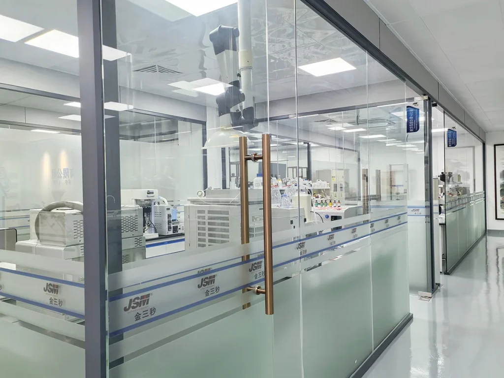 Industrial glue laboratory testing scene, UV adhesive formulation research, lab equipment and raw materials for adhesive production