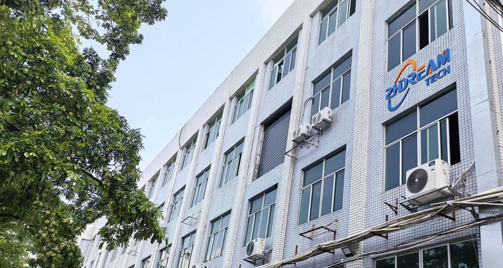 Shenzhen Zhimeng Zhihui Technology Development Co., Ltd. factory building exterior and precision manufacturing facility.